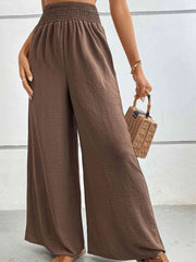 Natalya Wide Waistband Relax Fit Long Pants