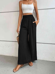 Natalya Wide Waistband Relax Fit Long Pants