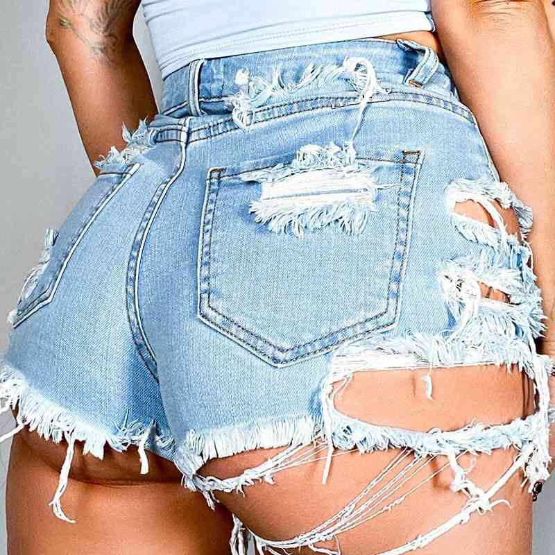 Distressed hot sale baby shorts